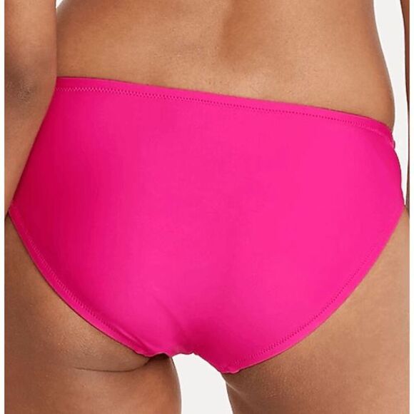 J. Crew Curved-waist cheeky bikini bottom Radiant Fuchsia‎ Size XXL NWT - Picture 1 of 5